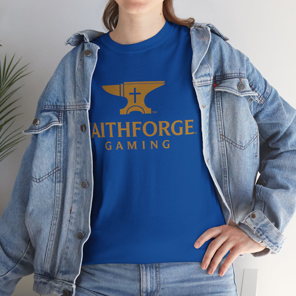 FaithForge Gaming T-Shirt — Christian Gamer Logo Tee