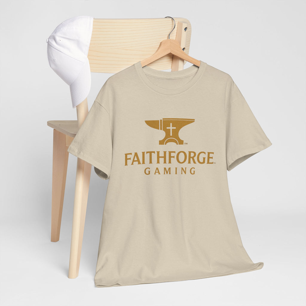 FaithForge Gaming T-Shirt — Christian Gamer Logo Tee