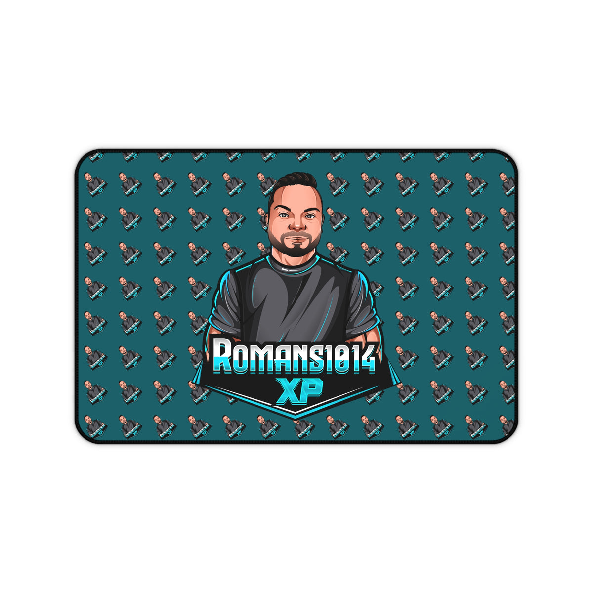 Romans1014XP Streamer Desk Mat – Desk & Mouse Pad