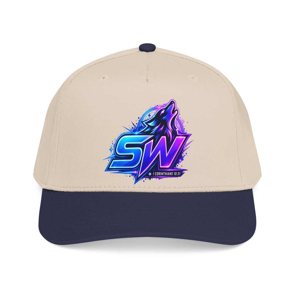 Seawolf_30 Logo Baseball Cap — Retro Gamer Streetwear Hat