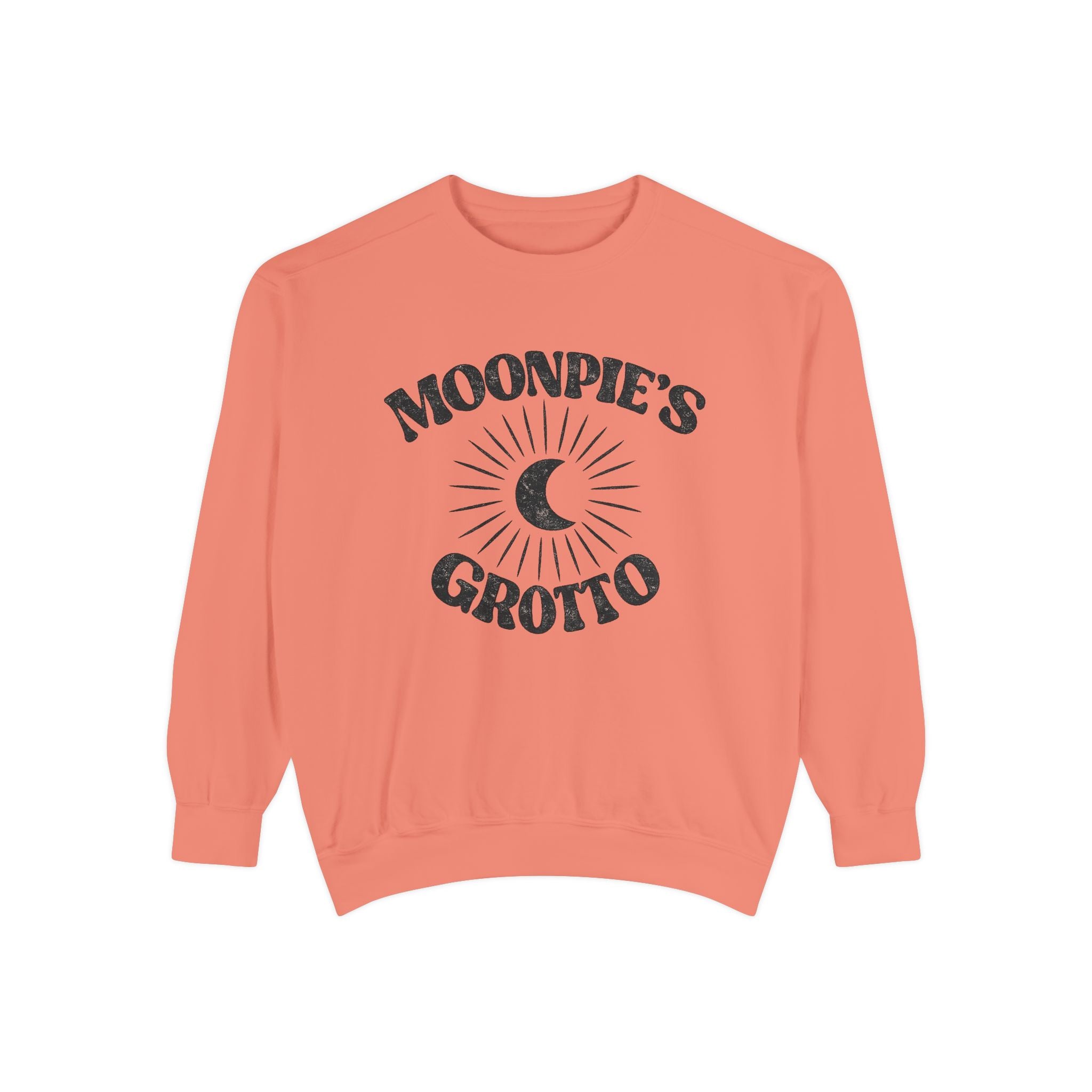 Moonpie's Grotto Sweatshirt — Vintage Celestial Moon Crewneck