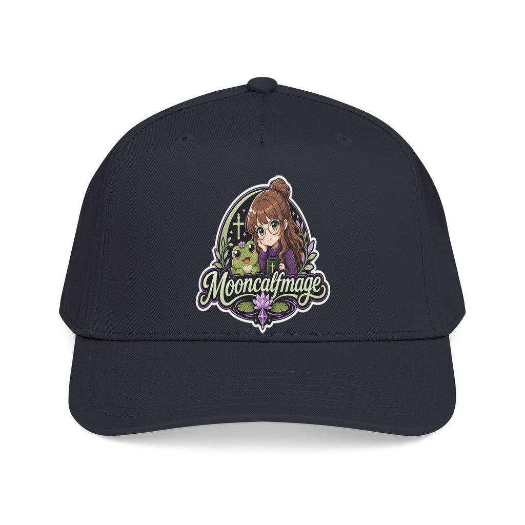 MOONCALFMAGE Logo Baseball Cap — Retro Gamer Streetwear Hat