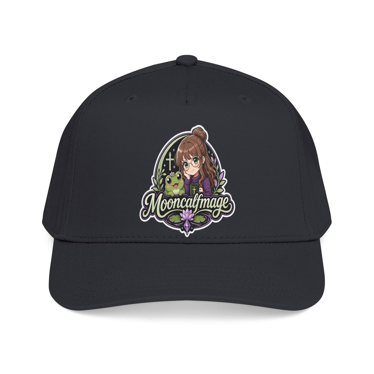 MOONCALFMAGE Logo Baseball Cap — Retro Gamer Streetwear Hat