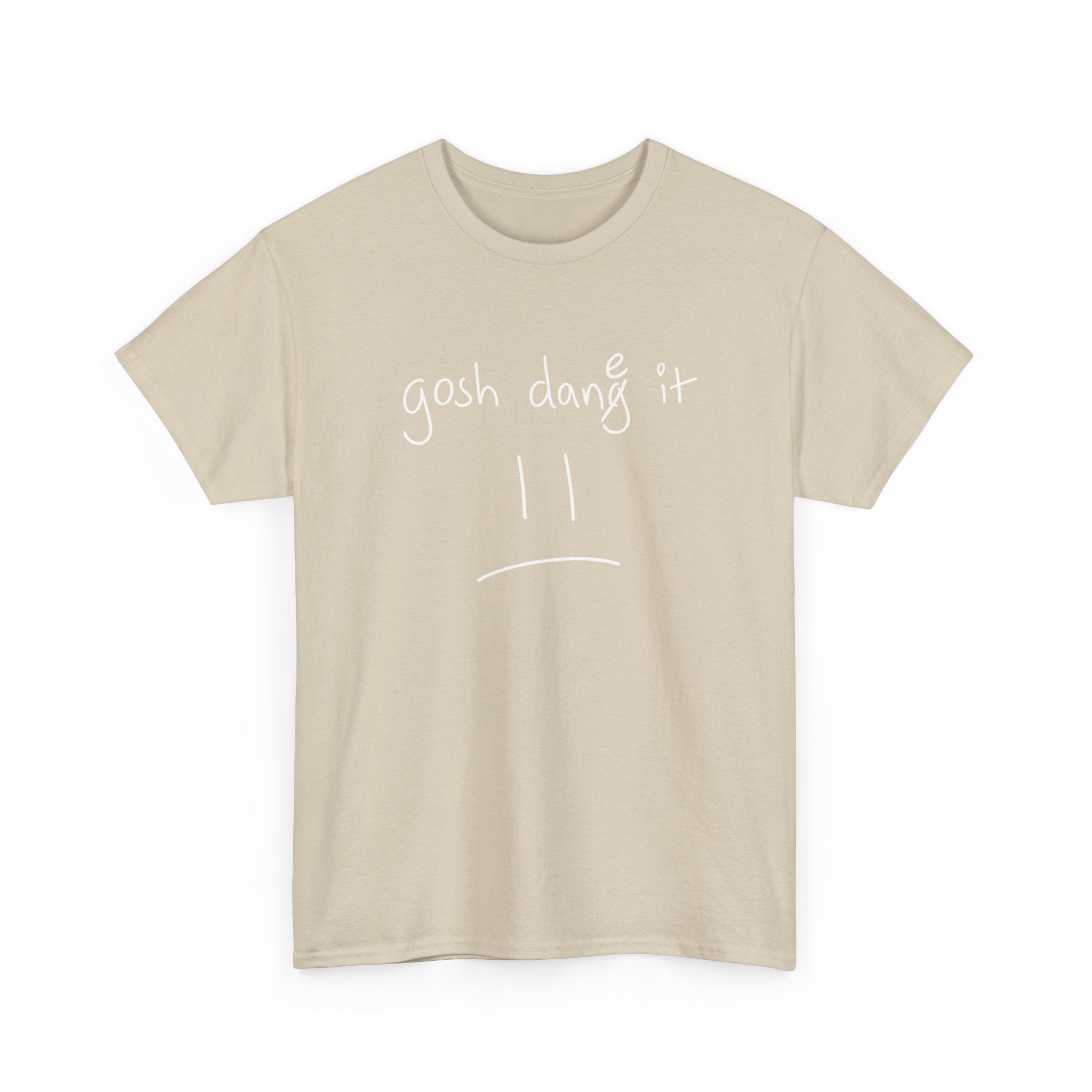 DoctorJSWAYS gosh dane it T-Shirt — Minimal Logo Black Tee with Bold Back Text