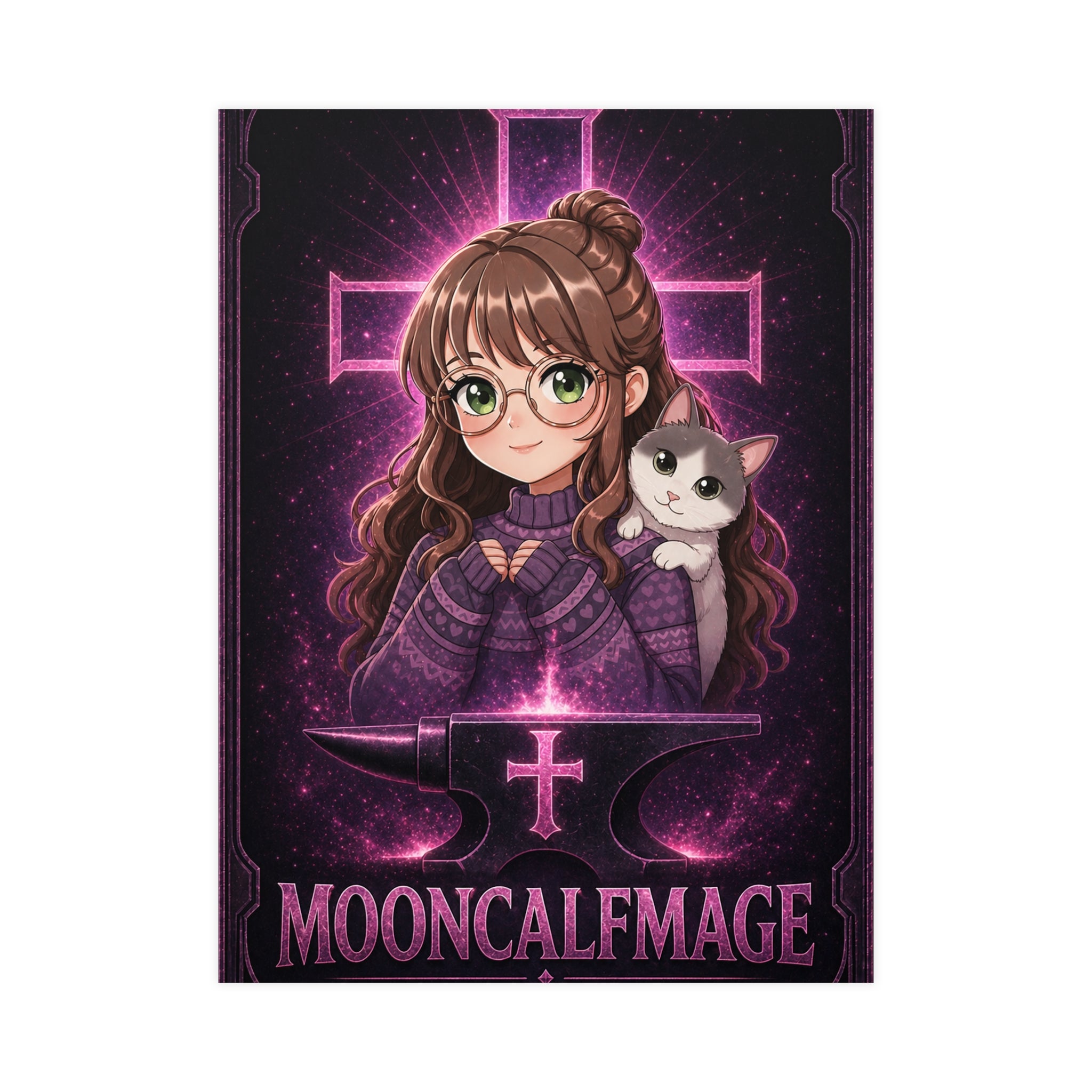 mooncalfmage Poster - FaithForgeGaming