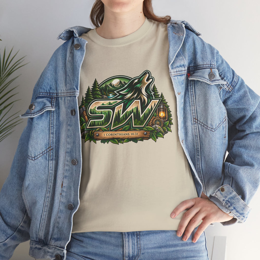 Seawolf_30 Logo Tee - Gamer/Streamer T-Shirt Green GBSG (Gather)