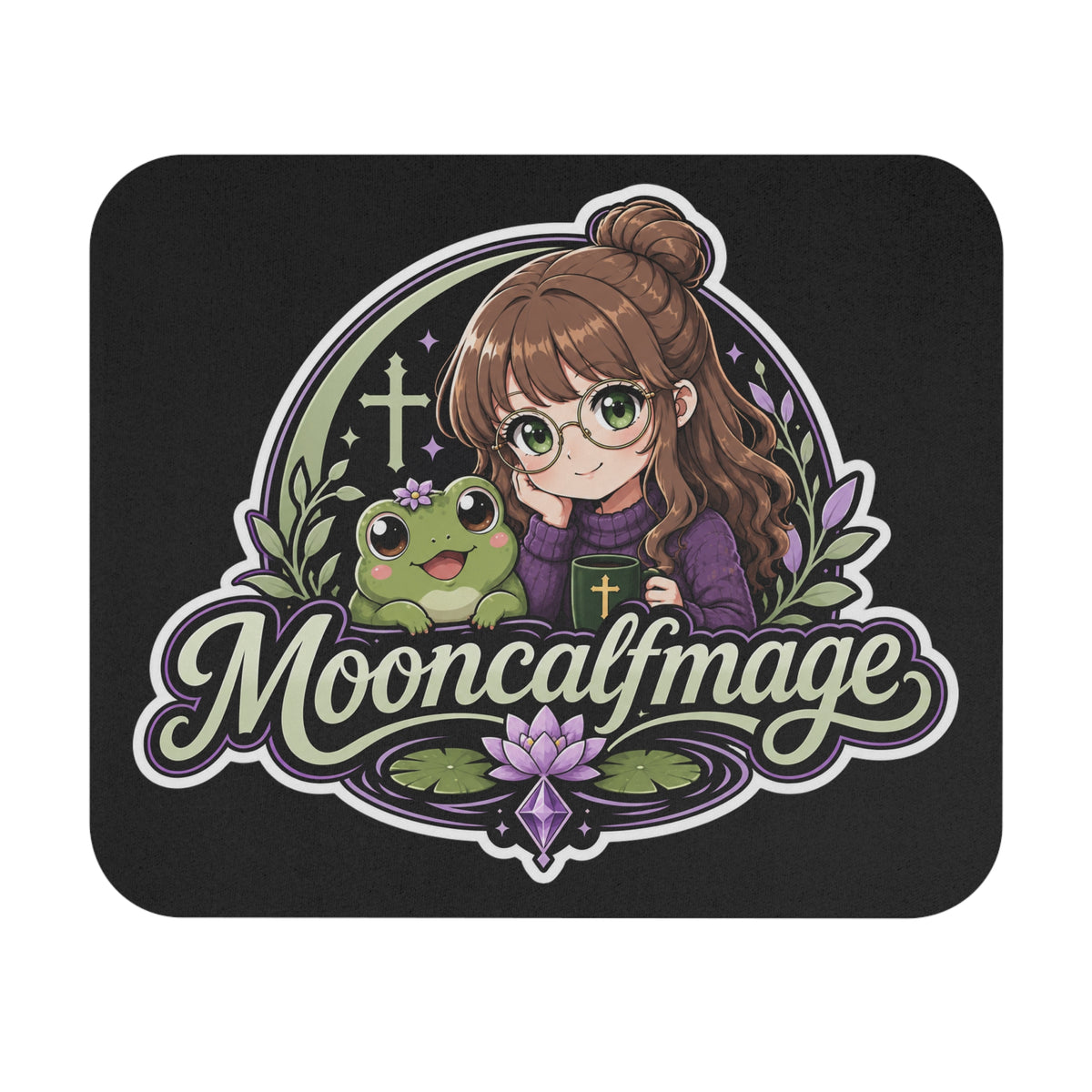 MOONCALFMAGE Rectangular Mouse Pad