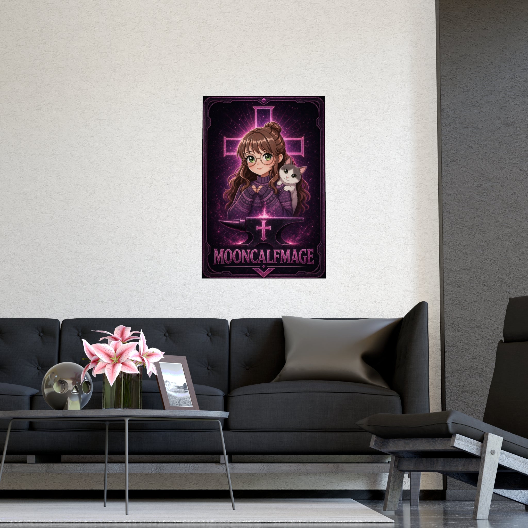 mooncalfmage Poster - FaithForgeGaming