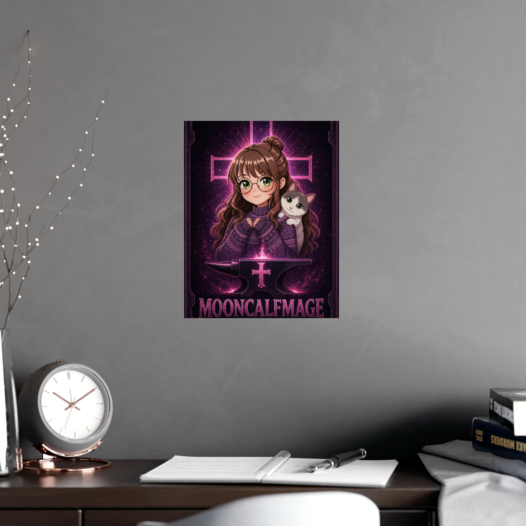 mooncalfmage Poster - FaithForgeGaming