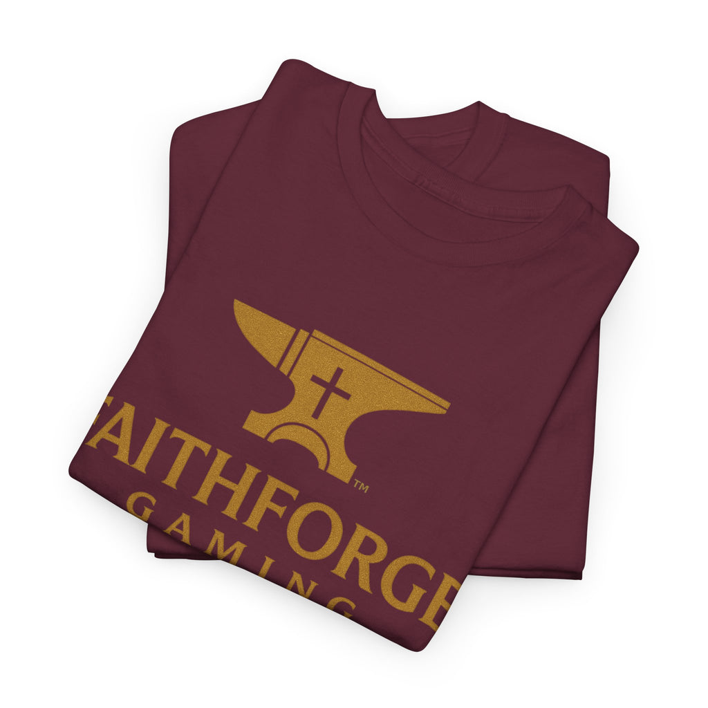 FaithForge Gaming T-Shirt — Christian Gamer Logo Tee
