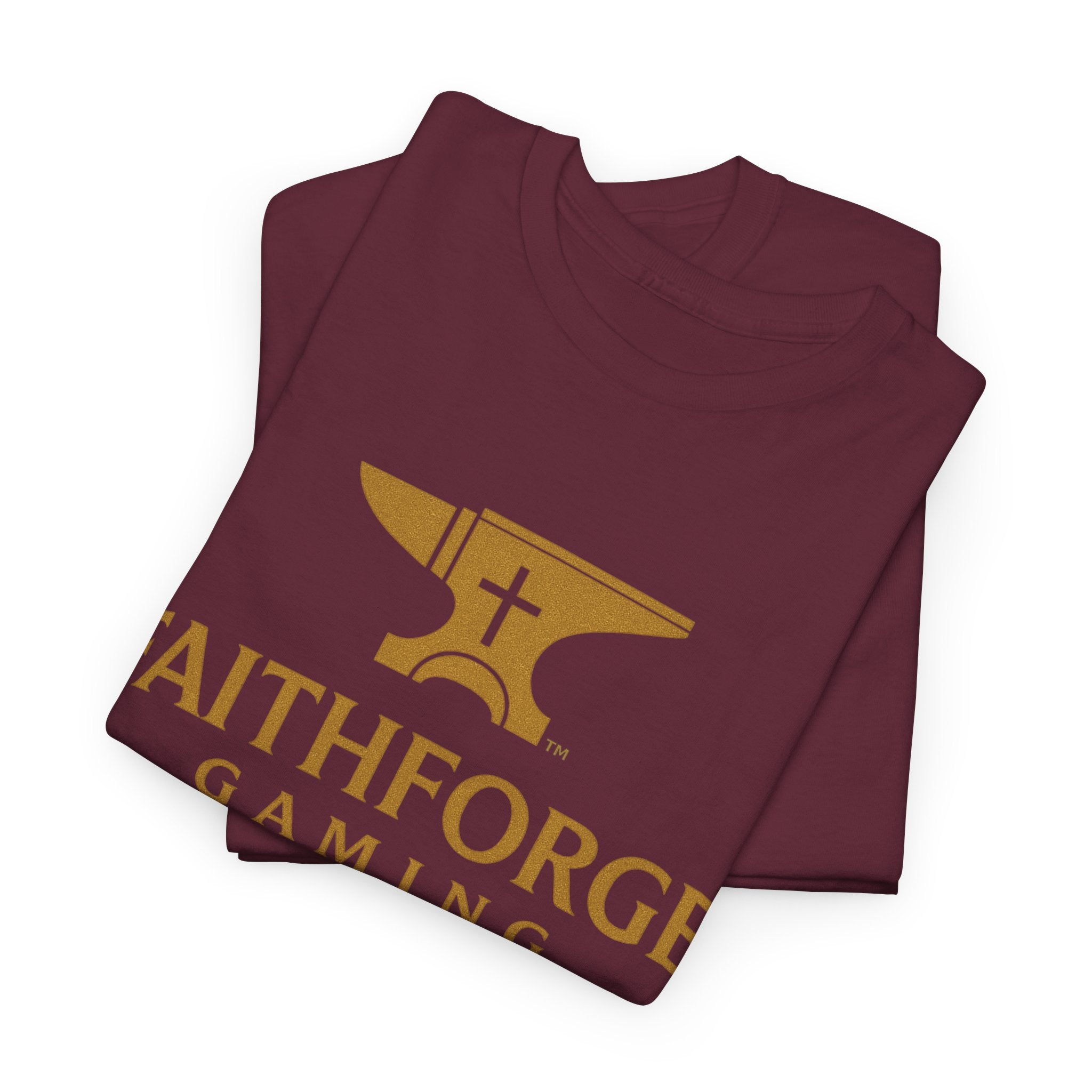 FaithForge Gaming T-Shirt — Christian Gamer Logo Tee