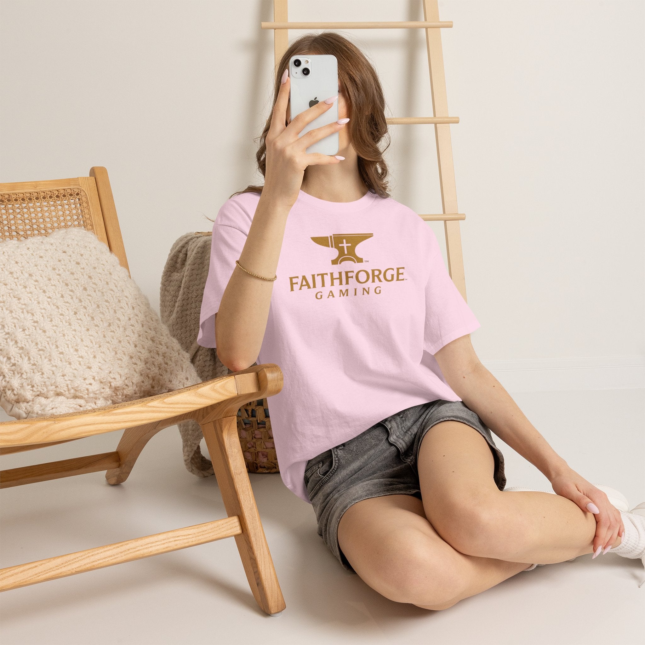 FaithForge Gaming T-Shirt — Christian Gamer Logo Tee