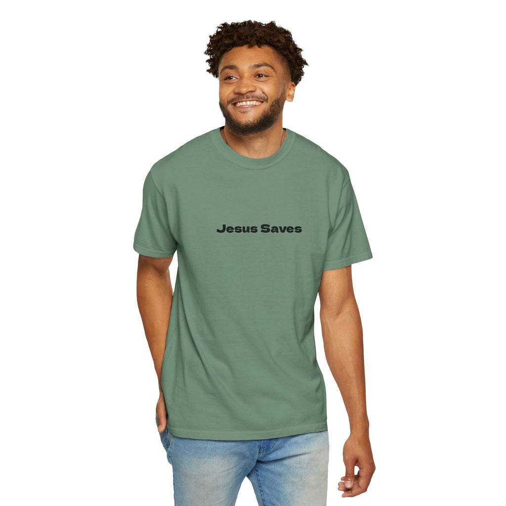 (Embroidered) Jesus Saves T-Shirt