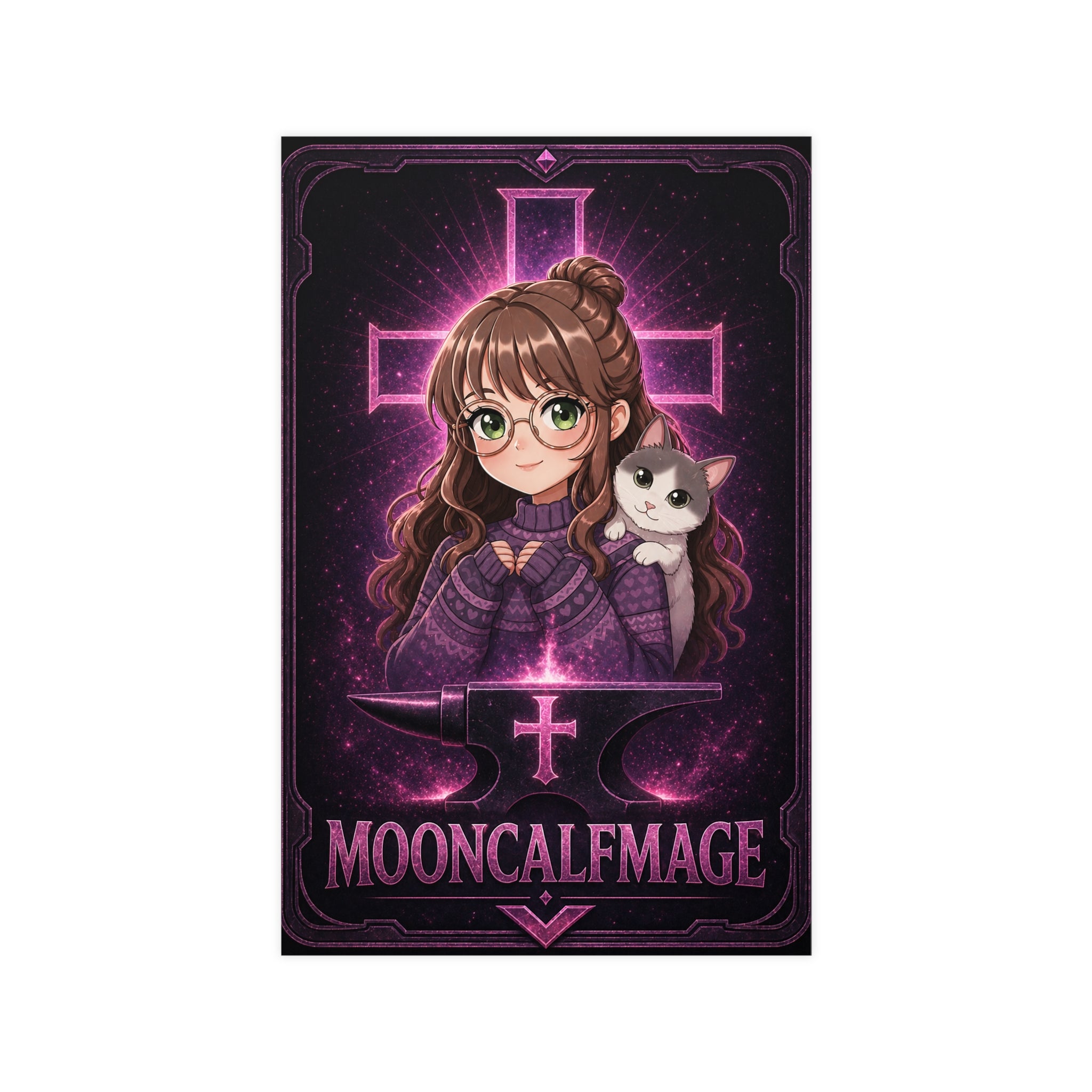 mooncalfmage Poster - FaithForgeGaming