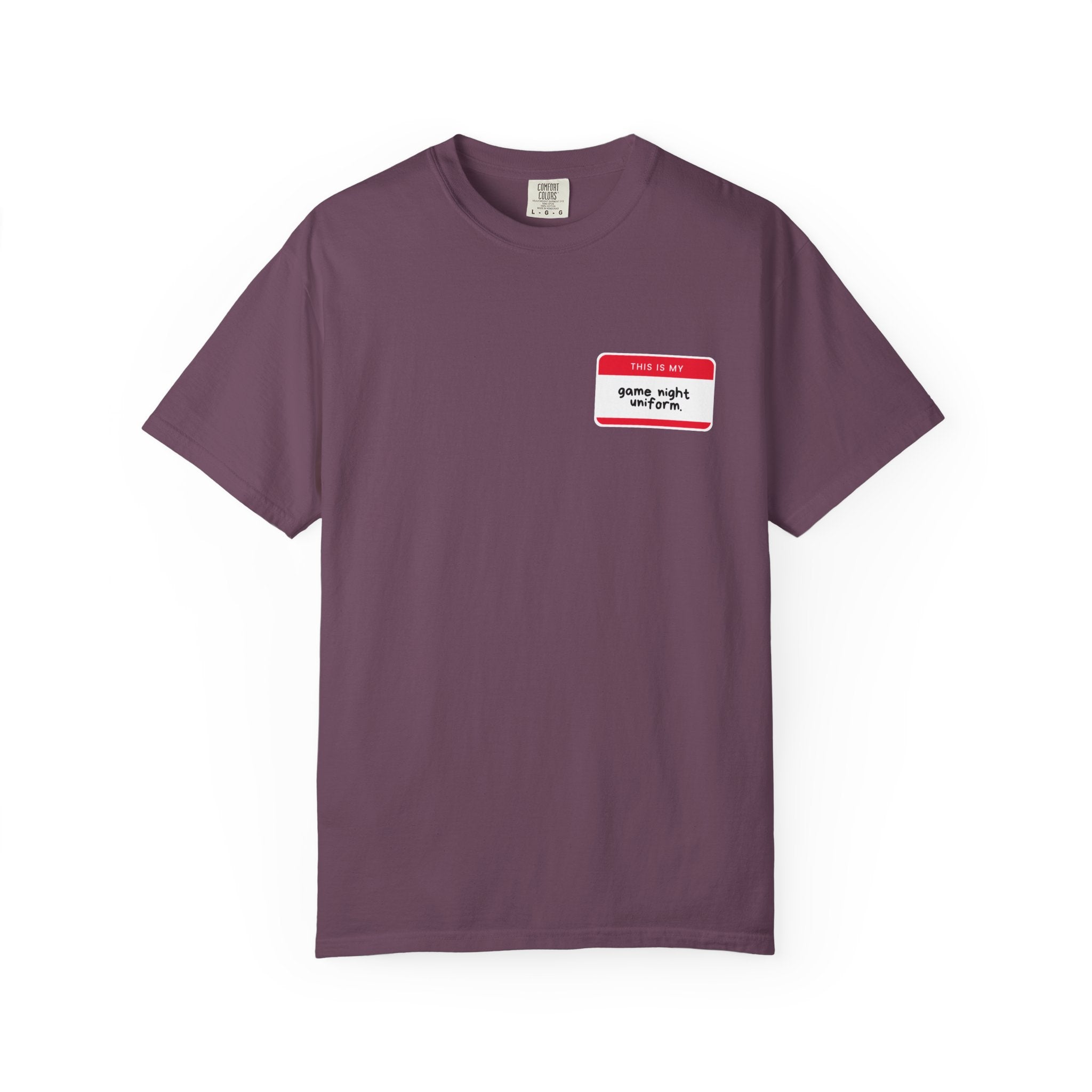 Minimalist 'game night' Pocket T-Shirt — Casual Gamer Tee