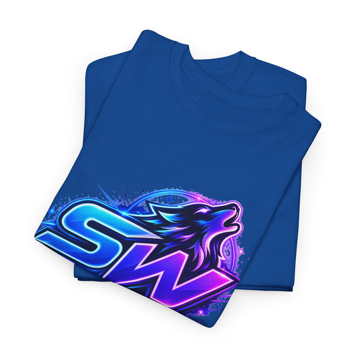 Seawolf_30 Logo Tee - Gamer/Streamer T-Shirt Blue GBSG (Gather)