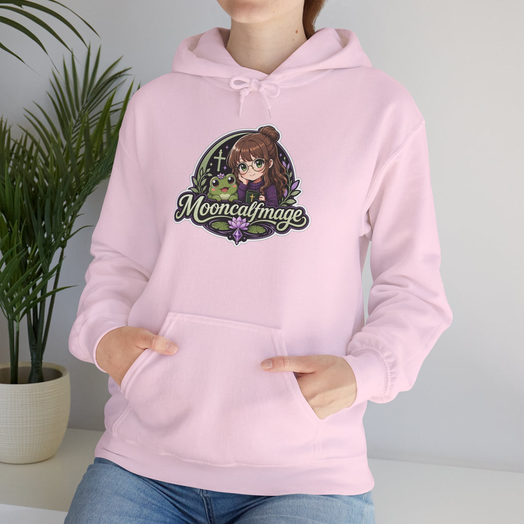 MOONCALFMAGE Hoodie — Streamer Logo Pullover