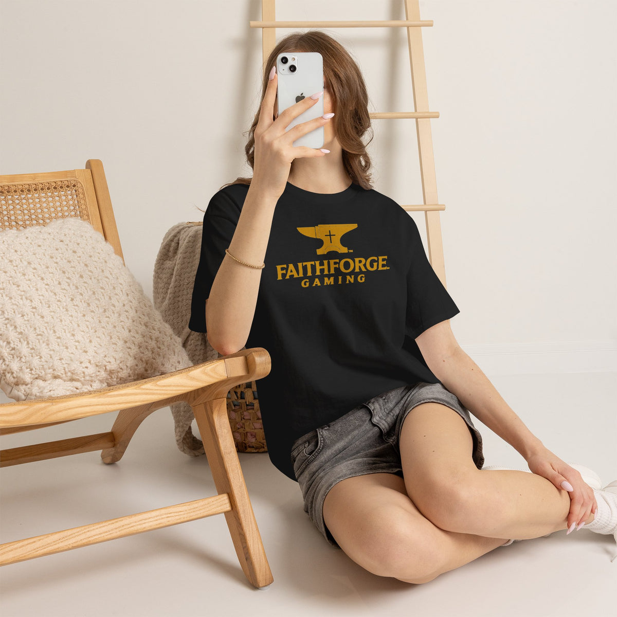 FaithForge Gaming T-Shirt — Christian Gamer Logo Tee