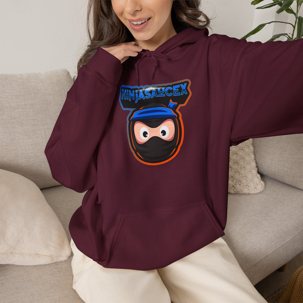NinjaFaceX Hoodie — Streamer Logo Pullover