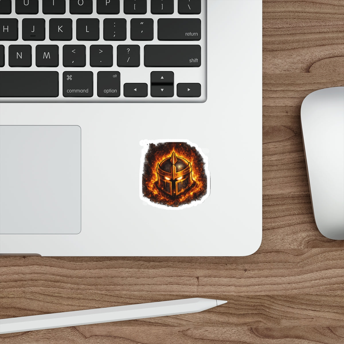 FaithForge Knight Passion Die-Cut Sticker — Water-resistant vinyl