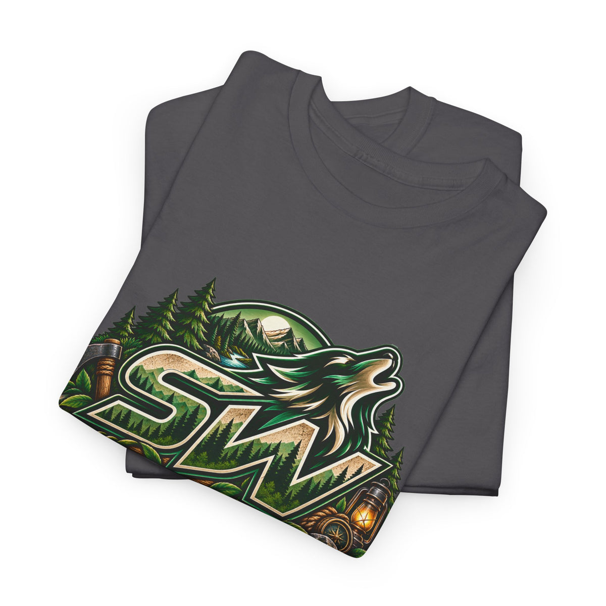 Seawolf_30 Logo Tee - Gamer/Streamer T-Shirt Green GBSG (Gather)
