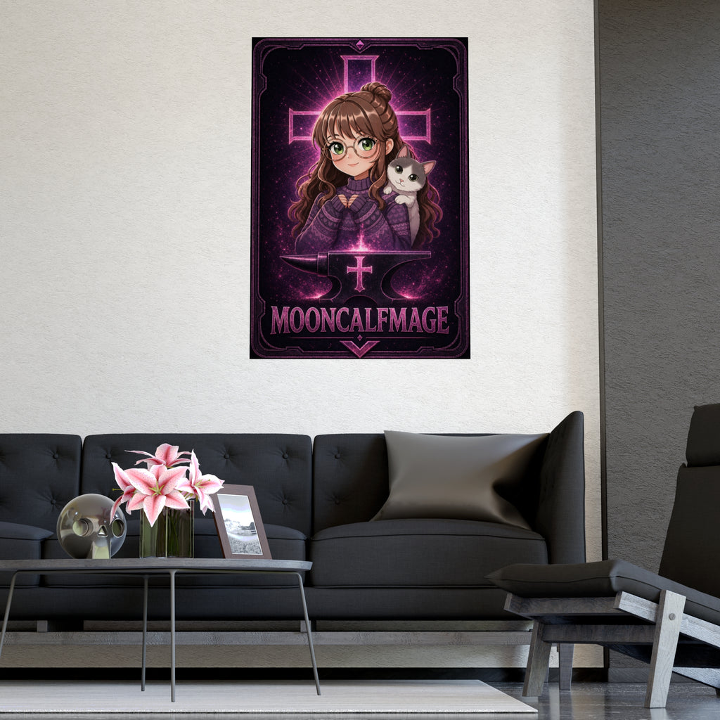 mooncalfmage Poster - FaithForgeGaming