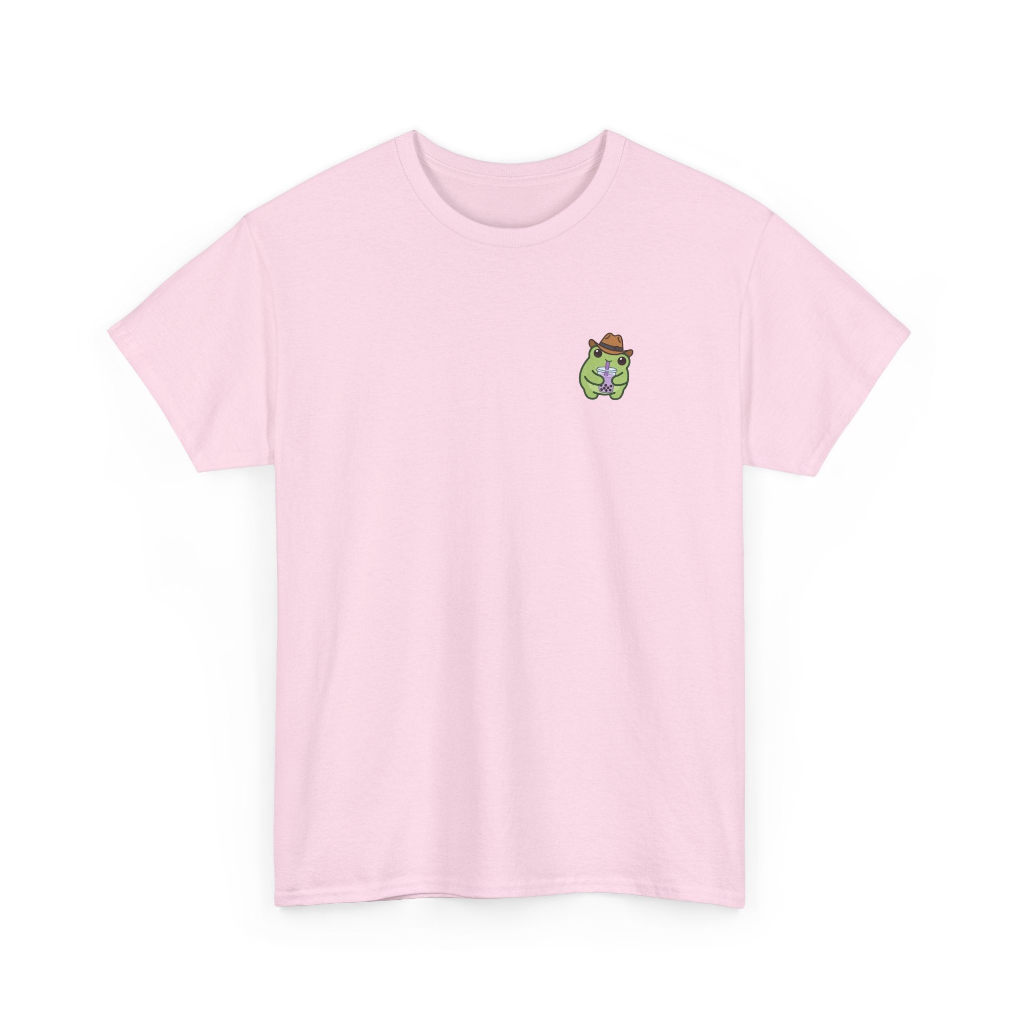 T-Shirt — Cute Boba Drinking Frog