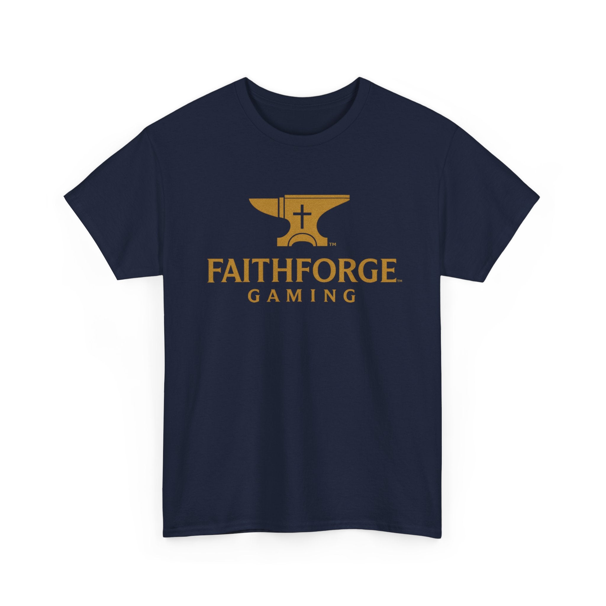 FaithForge Gaming T-Shirt — Christian Gamer Logo Tee