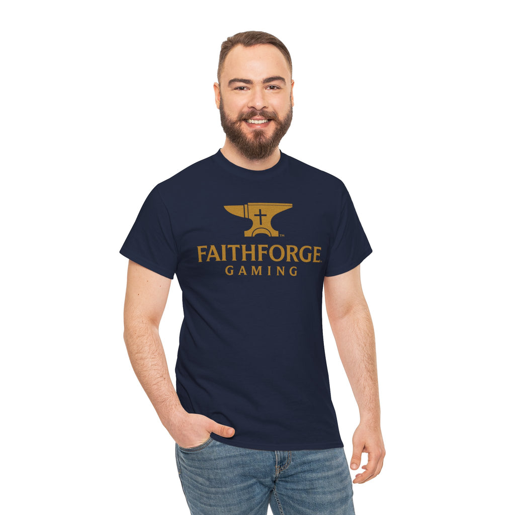 FaithForge Gaming T-Shirt — Christian Gamer Logo Tee