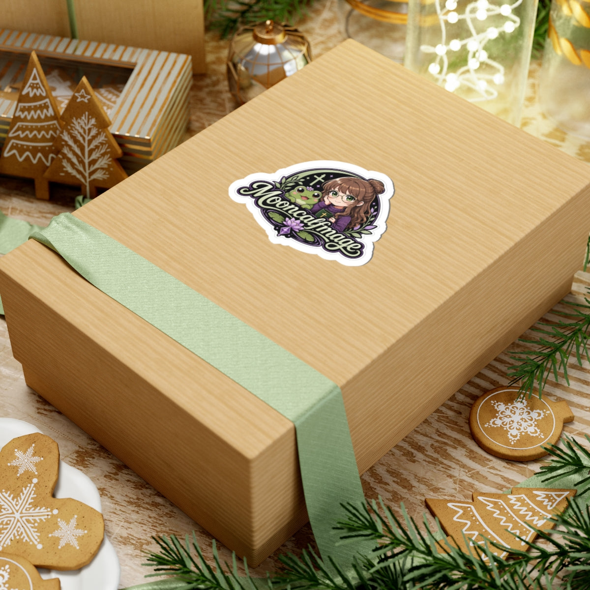MOONCALFMAGE Kiss-Cut Sticker Indoor — Streamer Decal