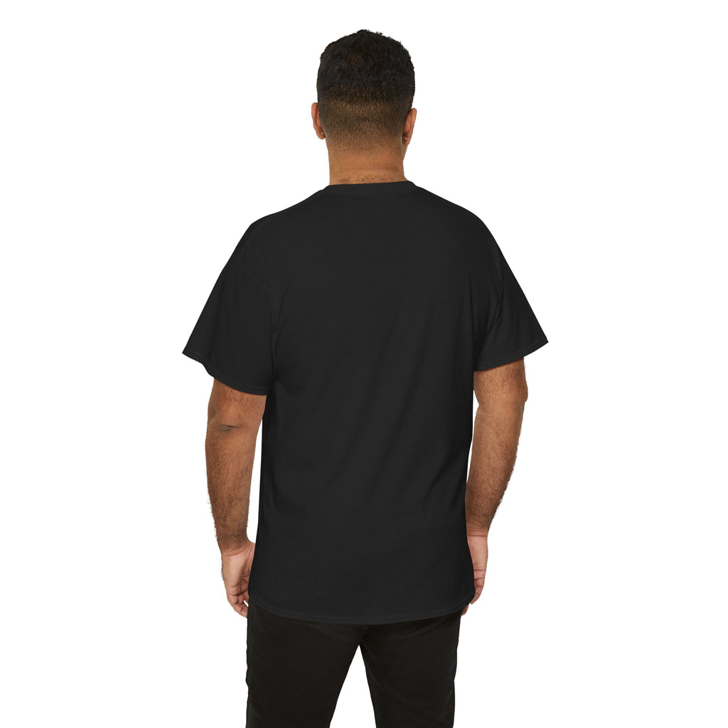 DoctorJSWAYS gosh dane it T-Shirt — Minimal Logo Black Tee with Bold Back Text
