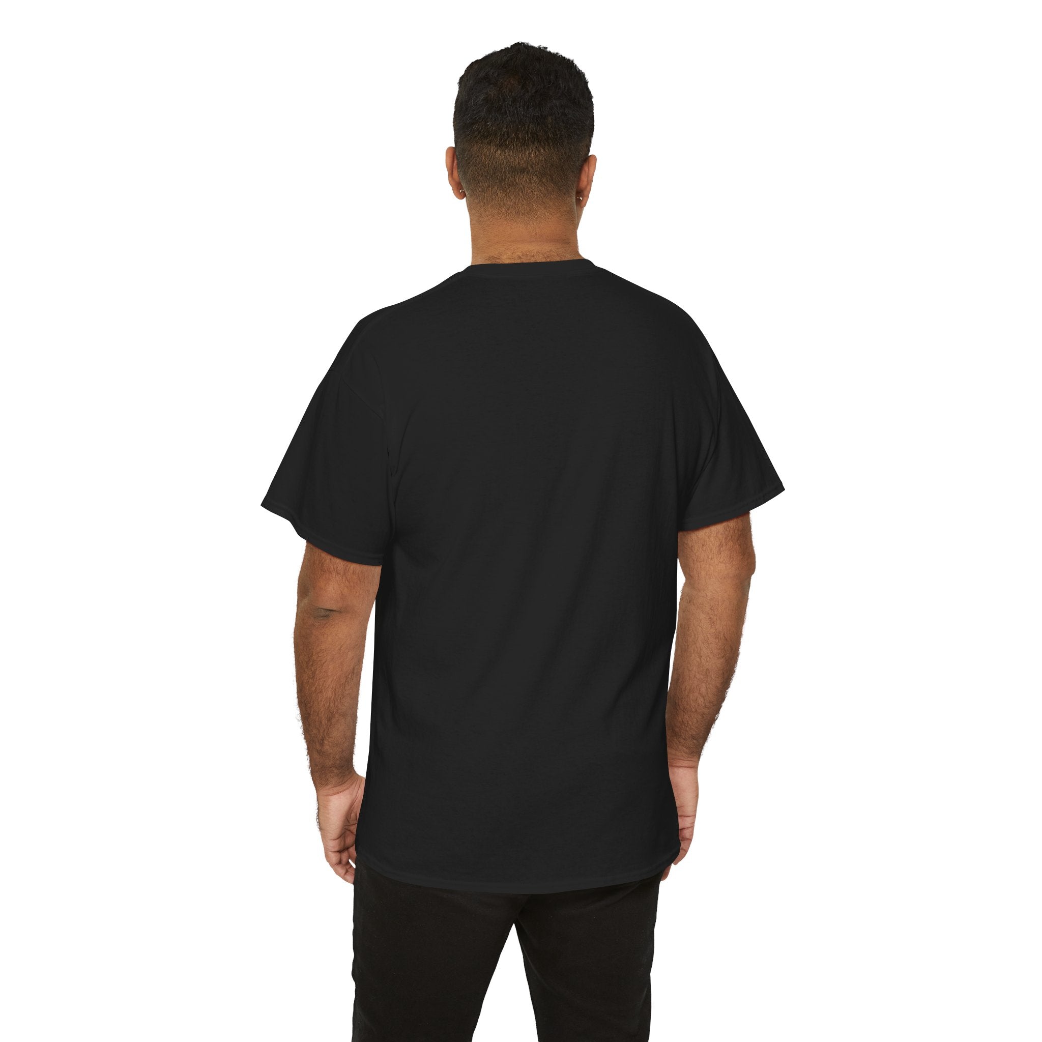 DoctorJSWAYS gosh dane it T-Shirt — Minimal Logo Black Tee with Bold Back Text