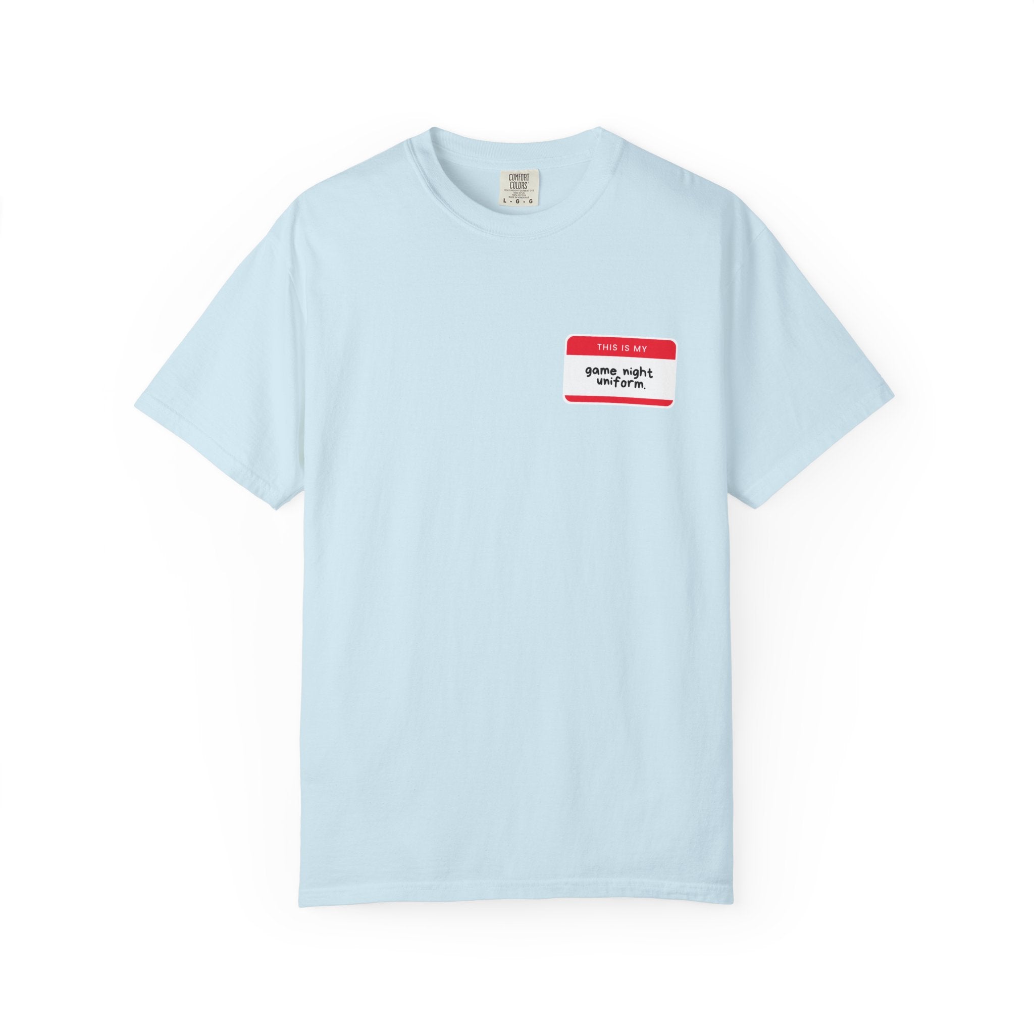 Minimalist 'game night' Pocket T-Shirt — Casual Gamer Tee