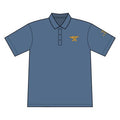 Embroidered Gold Crest Polo Shirt — Classic Men's Club & Workwear