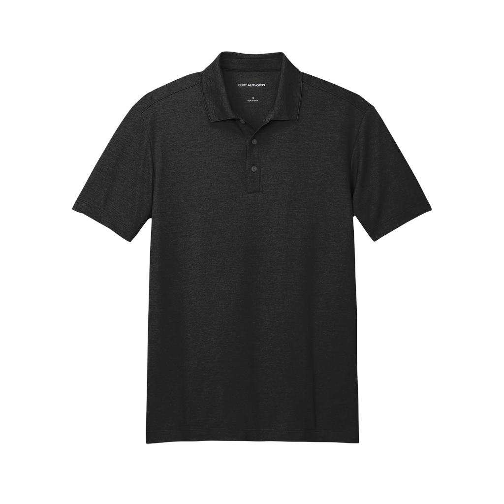 Embroidered Gold Crest Polo Shirt — Classic Men's Club & Workwear