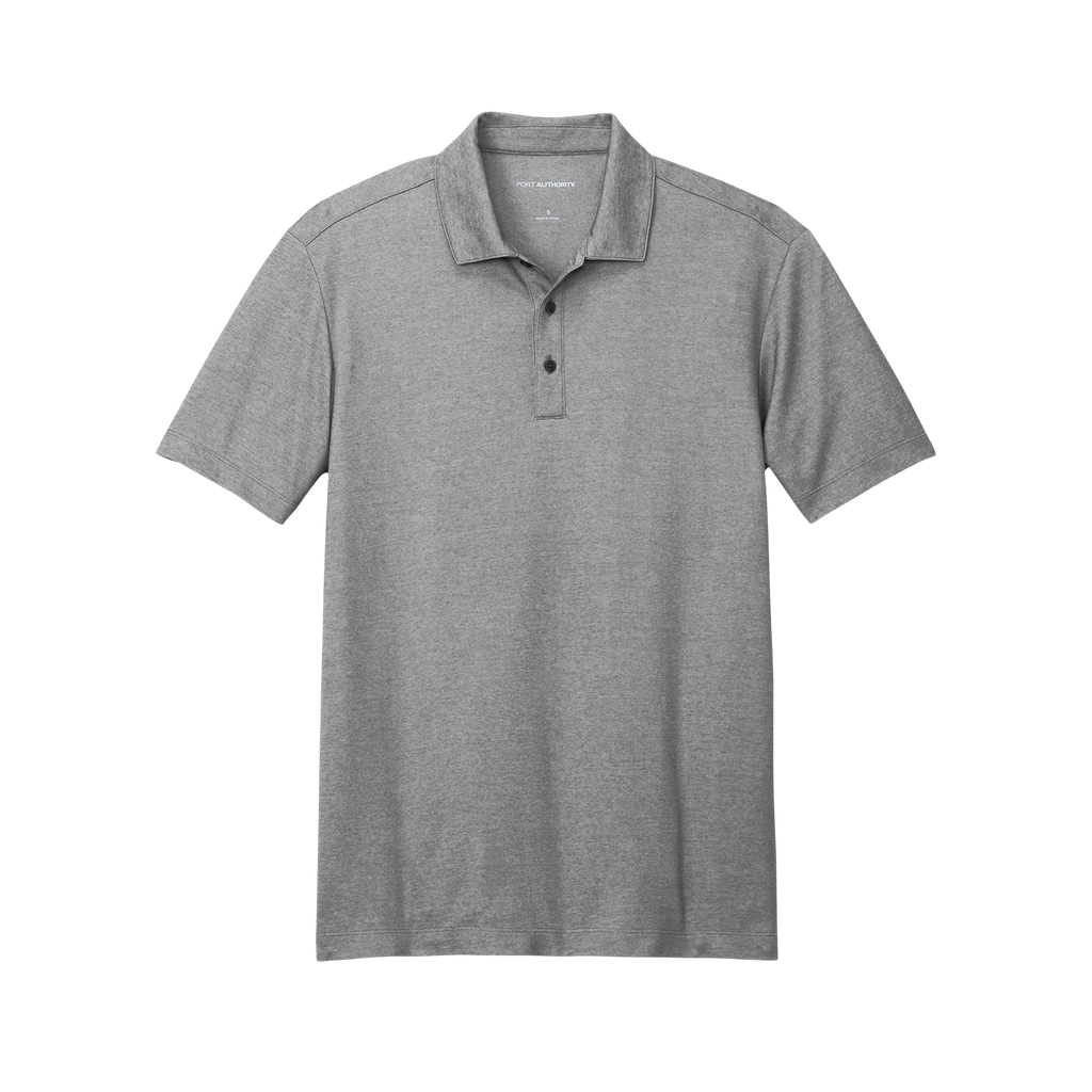 Embroidered Gold Crest Polo Shirt — Classic Men's Club & Workwear