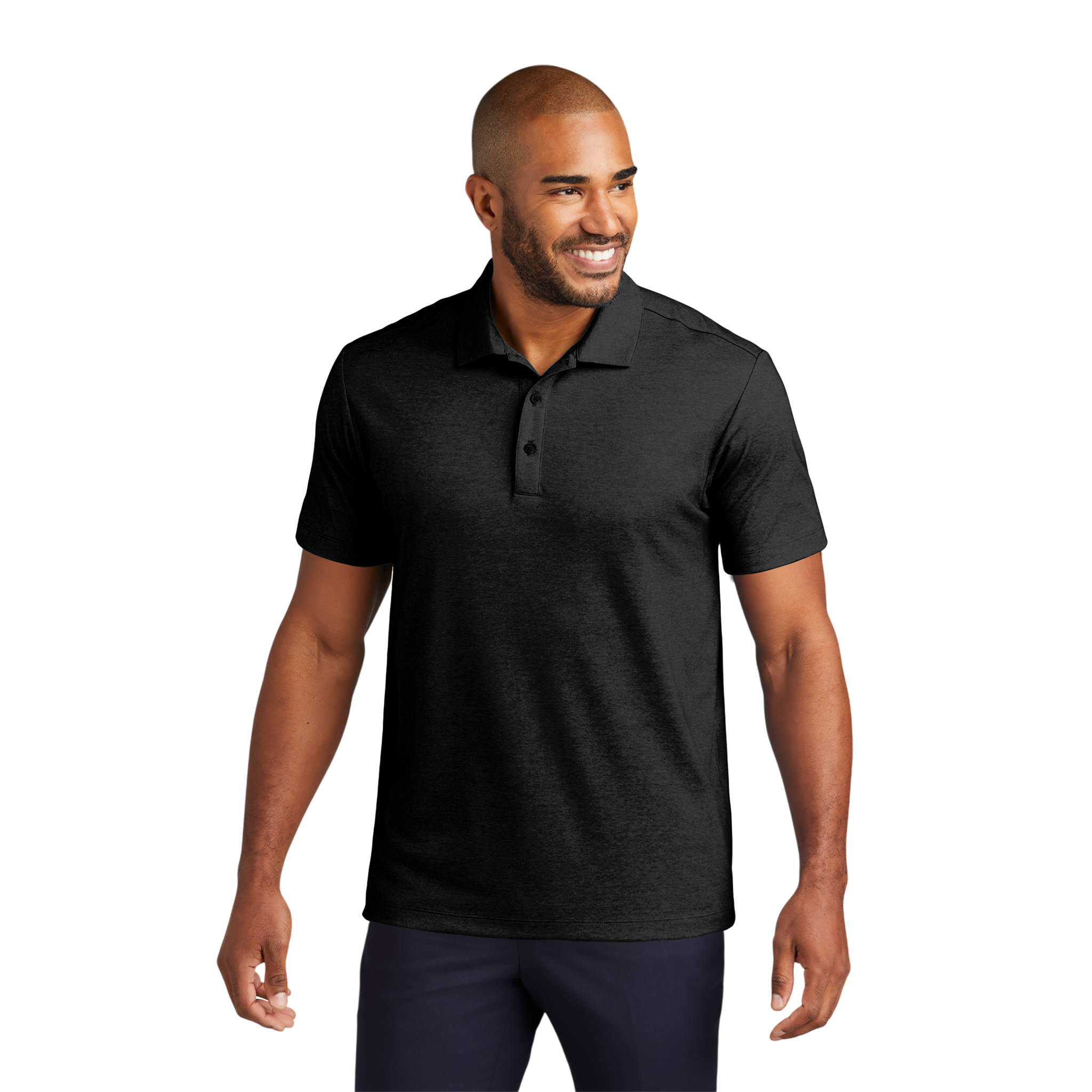 Embroidered Gold Crest Polo Shirt — Classic Men's Club & Workwear