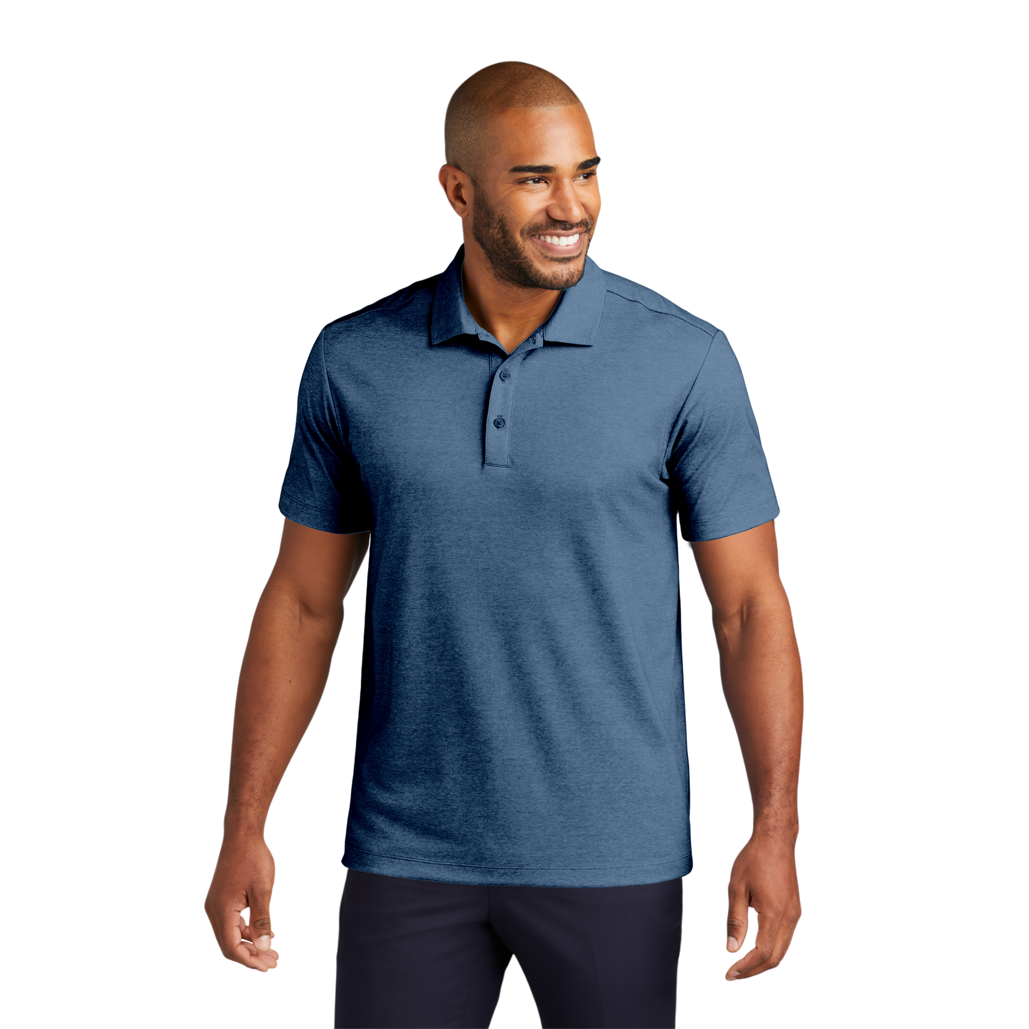 Embroidered Gold Crest Polo Shirt — Classic Men's Club & Workwear
