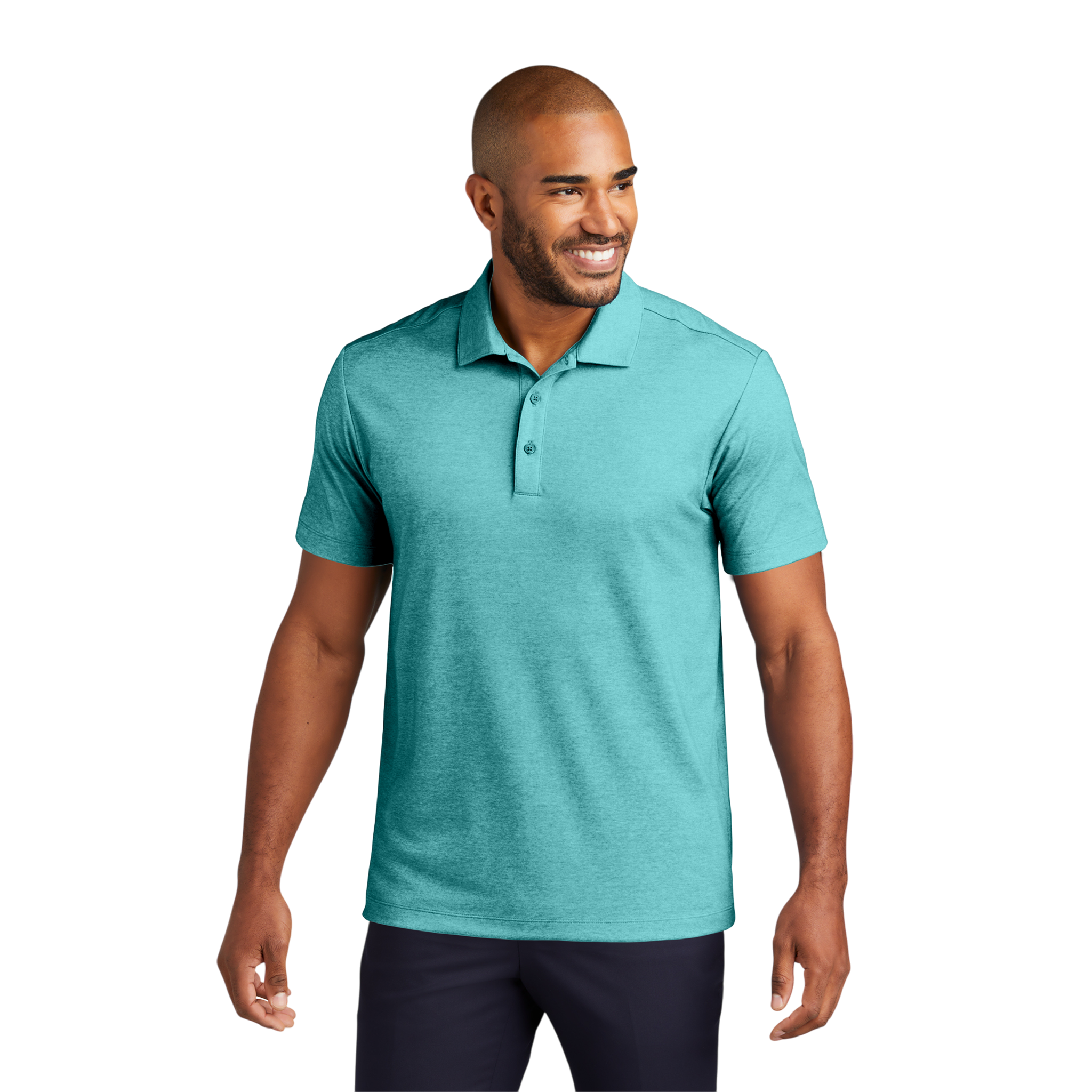 Embroidered Gold Crest Polo Shirt — Classic Men's Club & Workwear
