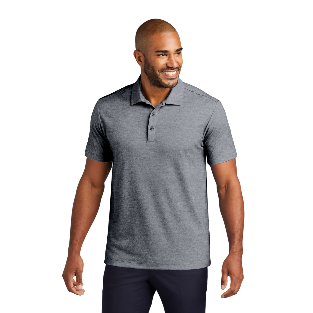 Embroidered Gold Crest Polo Shirt — Classic Men's Club & Workwear