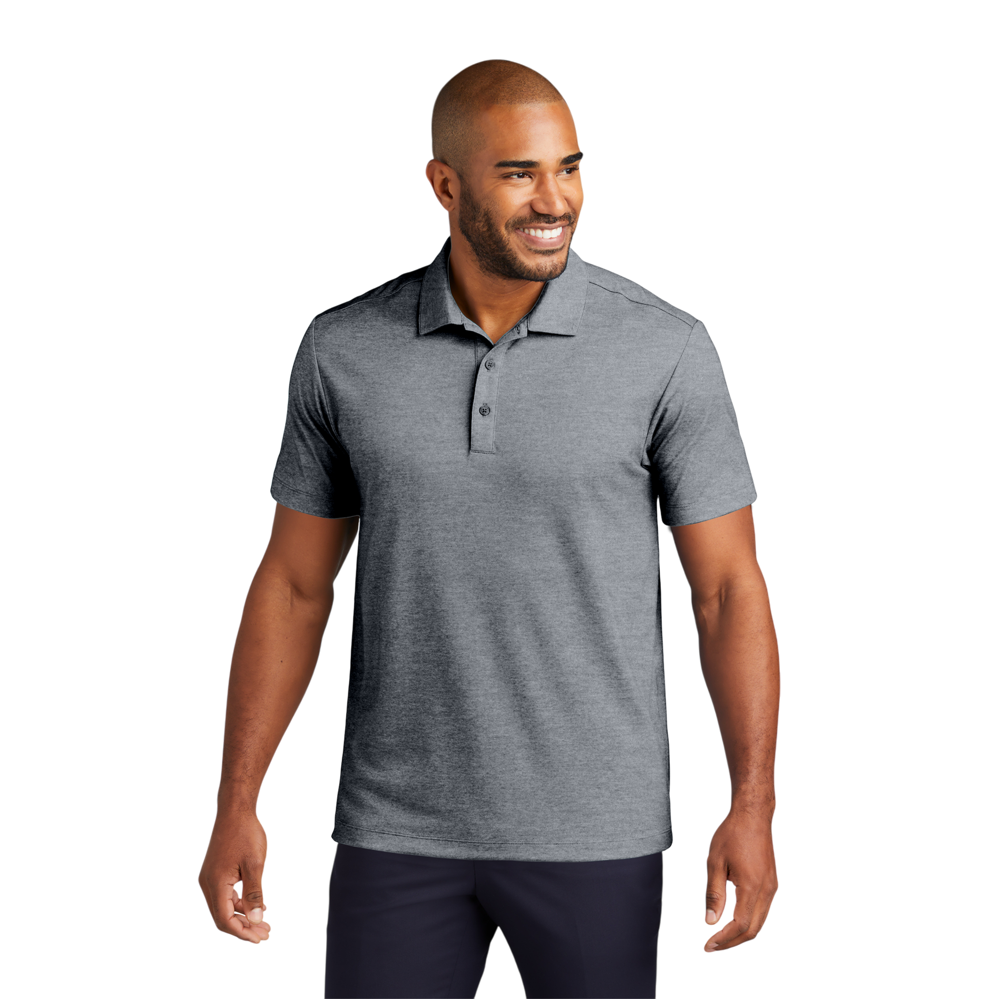 Embroidered Gold Crest Polo Shirt — Classic Men's Club & Workwear