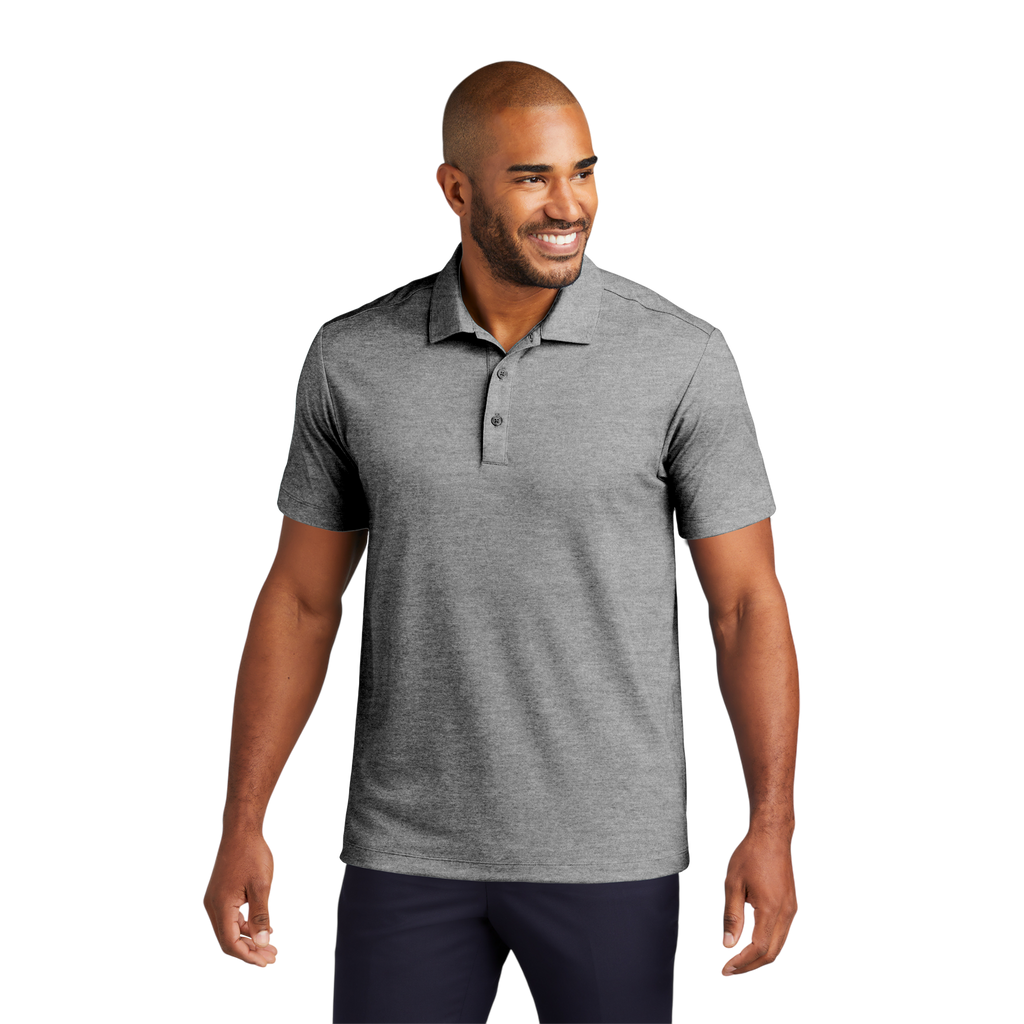 Embroidered Gold Crest Polo Shirt — Classic Men's Club & Workwear