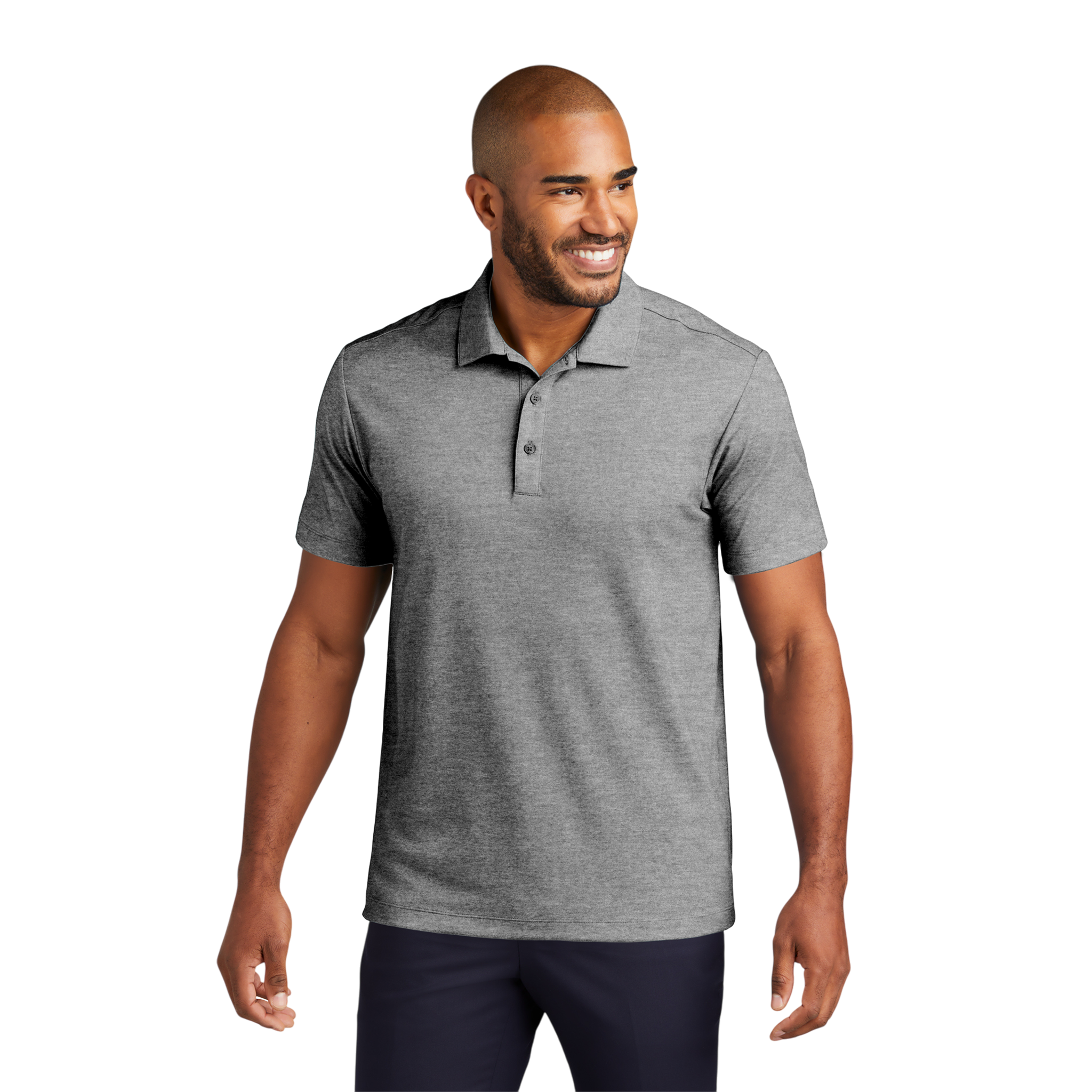 Embroidered Gold Crest Polo Shirt — Classic Men's Club & Workwear