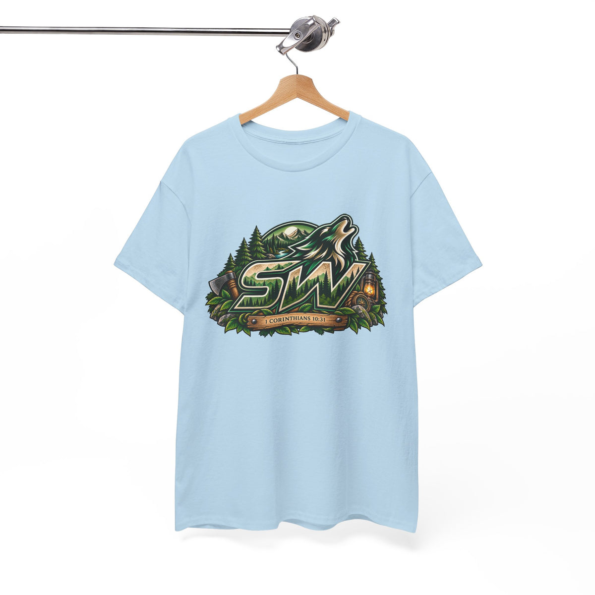 Seawolf_30 Logo Tee - Gamer/Streamer T-Shirt Green GBSG (Gather)