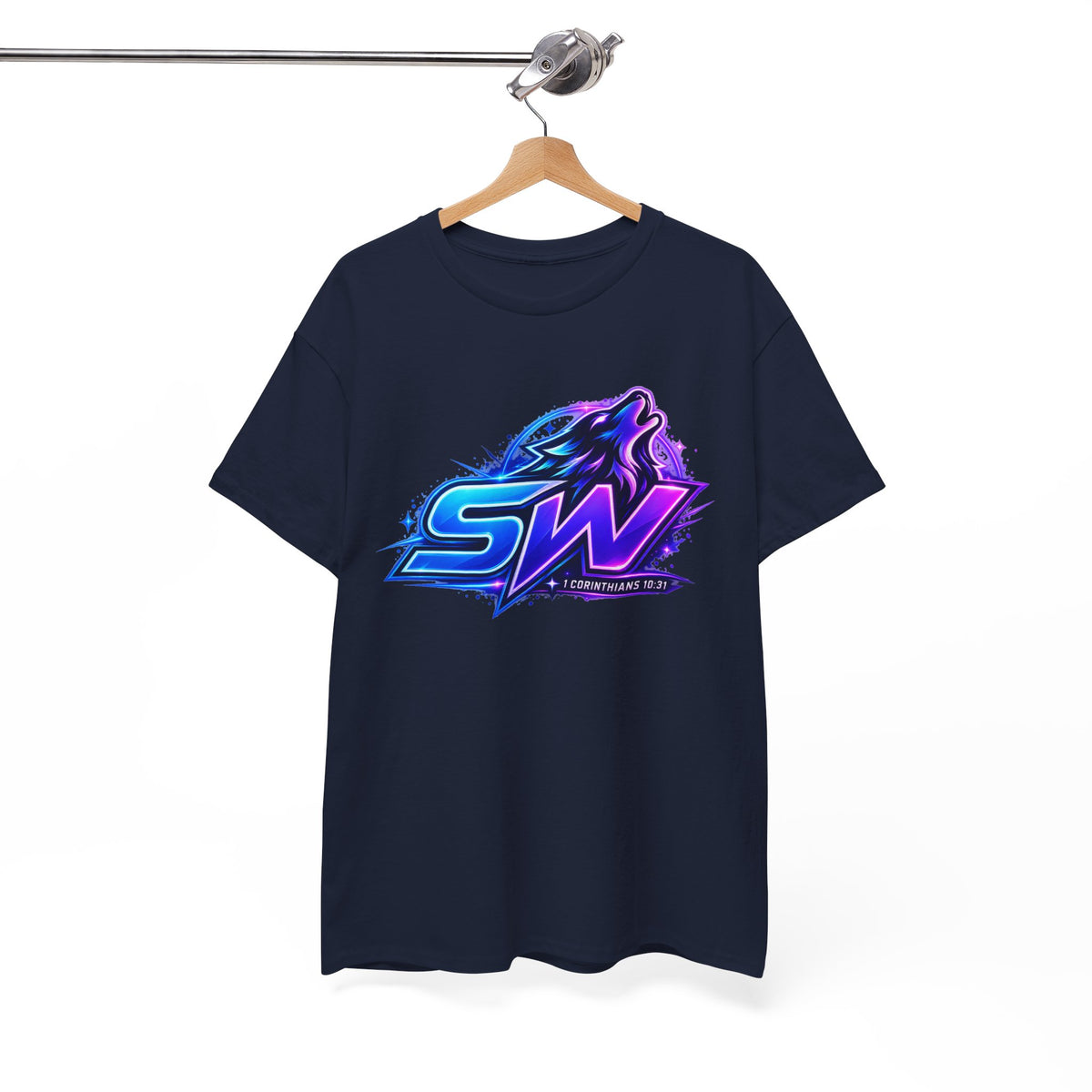 Seawolf_30 Logo Tee - Gamer/Streamer T-Shirt Blue GBSG (Gather)