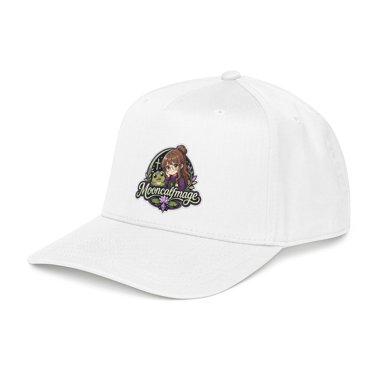 MOONCALFMAGE Logo Baseball Cap — Retro Gamer Streetwear Hat