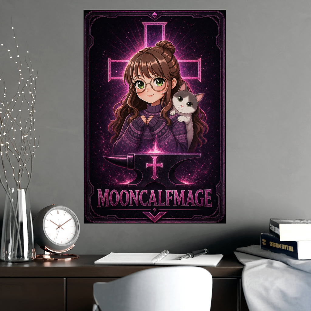 mooncalfmage Poster - FaithForgeGaming