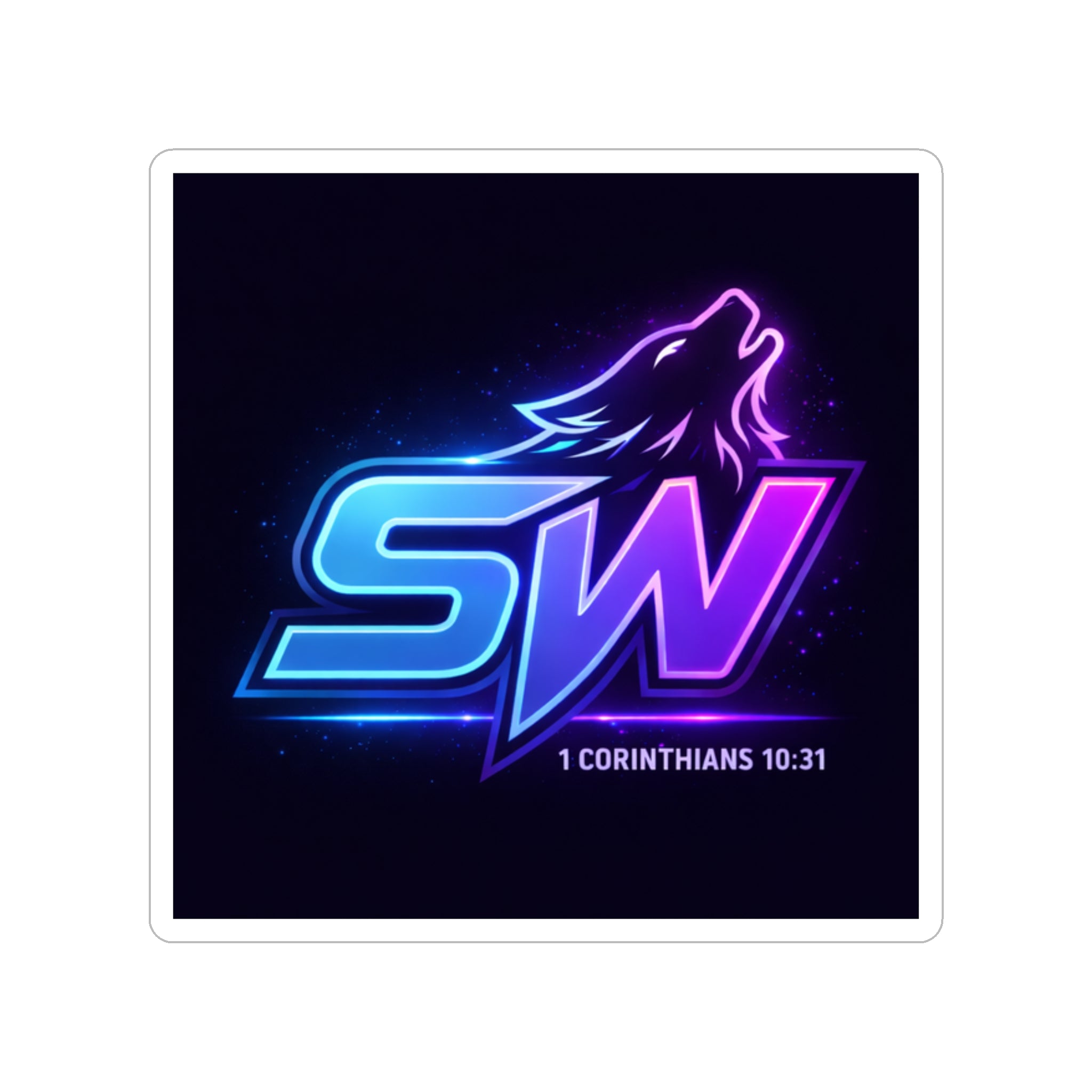 Seawolf_30 VOD Die-Cut Outdoor Sticker - Waterproof Transparent Logo Decal