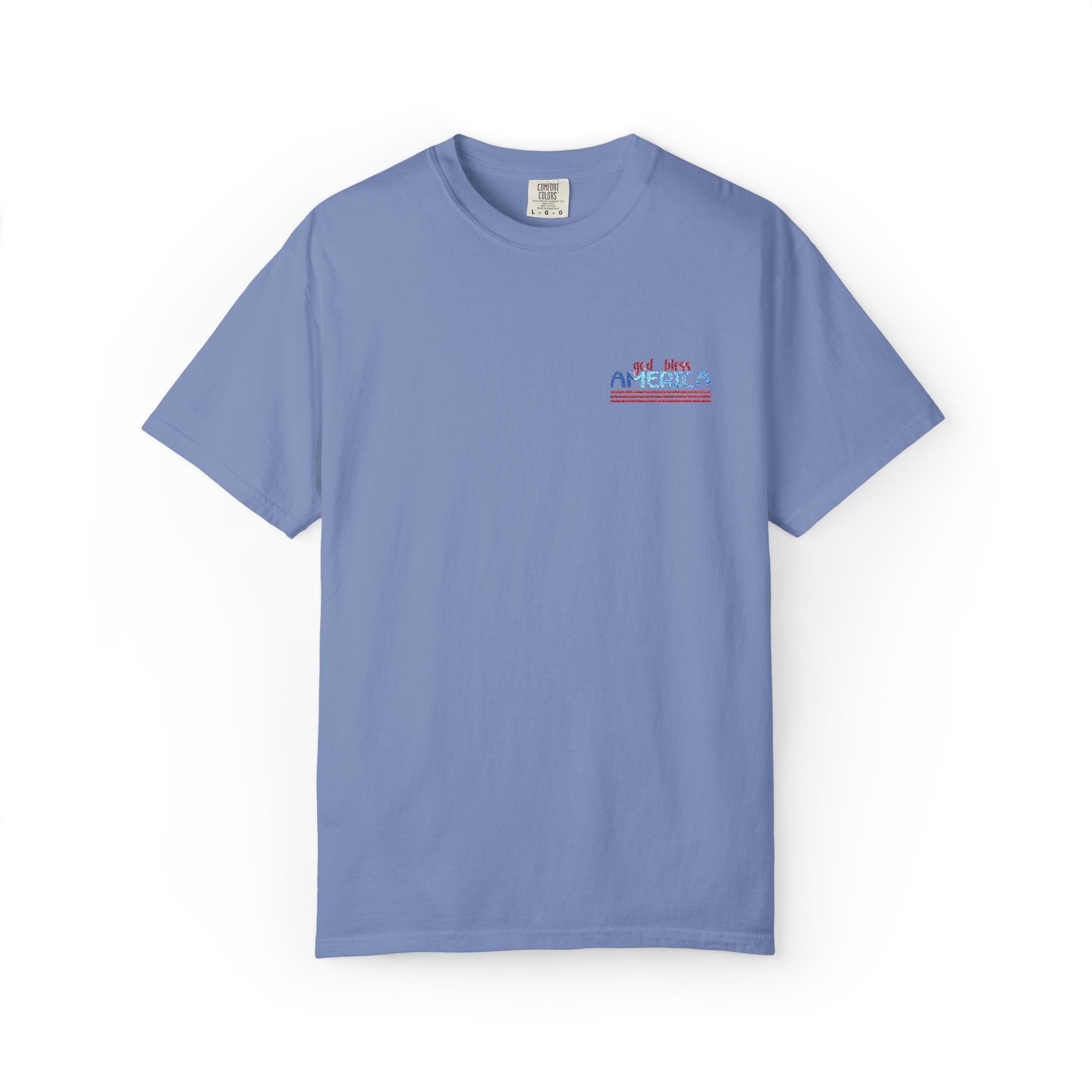 Patriotic Wave T-Shirt — American Flag Surf Graphic
