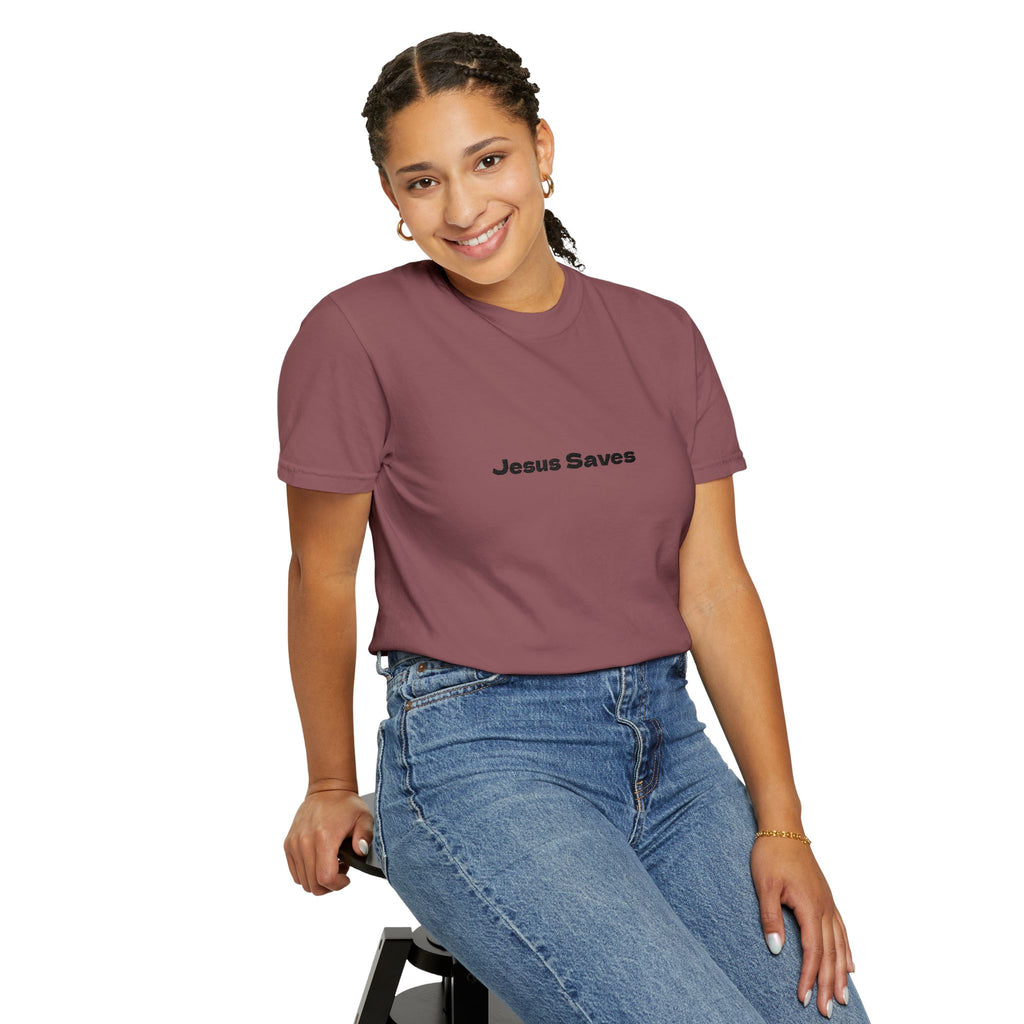 (Embroidered) Jesus Saves T-Shirt
